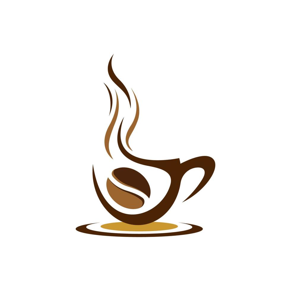 icona di vettore di simbolo della tazza di caffè