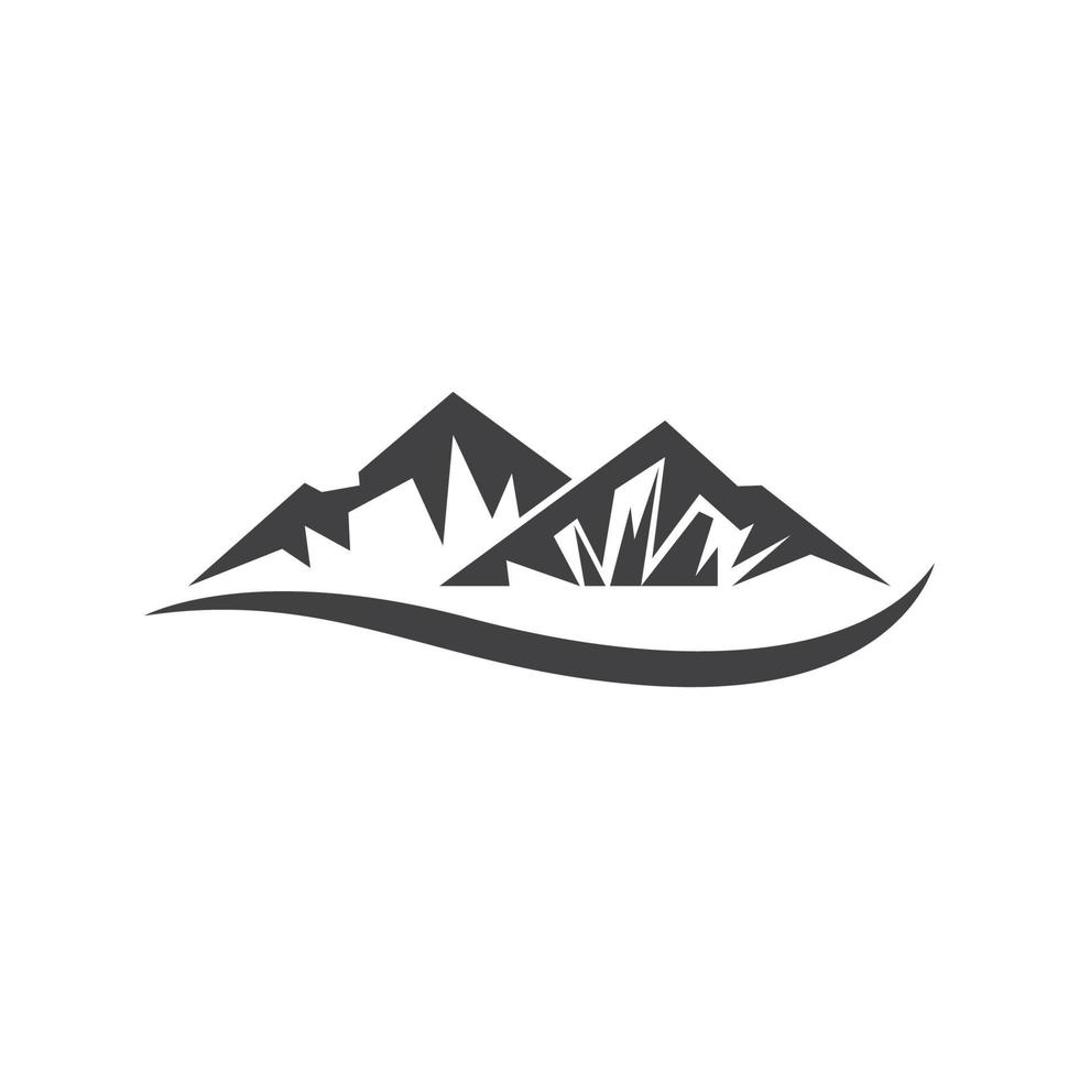 montagna vettore icona illustrazione design