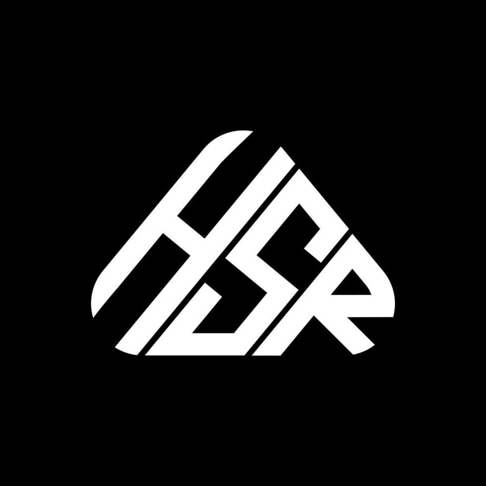 hsr lettera logo creativo design con vettore grafico, hsr semplice e moderno logo.