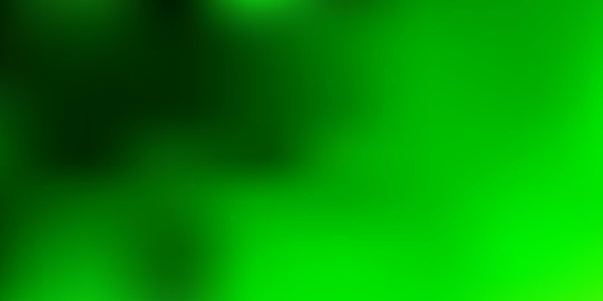 modello di sfocatura astratta vettoriale verde chiaro.