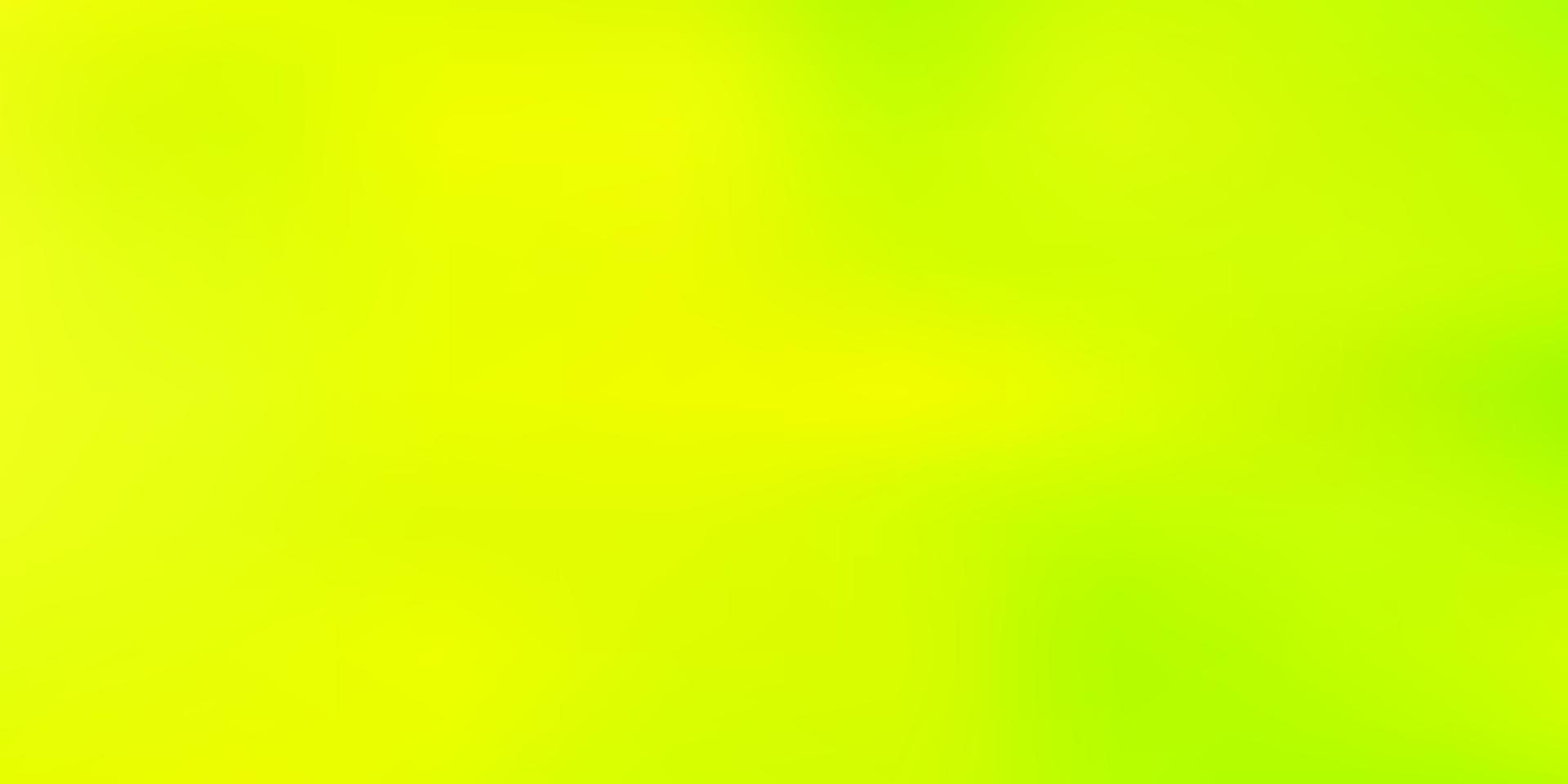 disegno di sfocatura gradiente vettoriale verde chiaro, giallo.