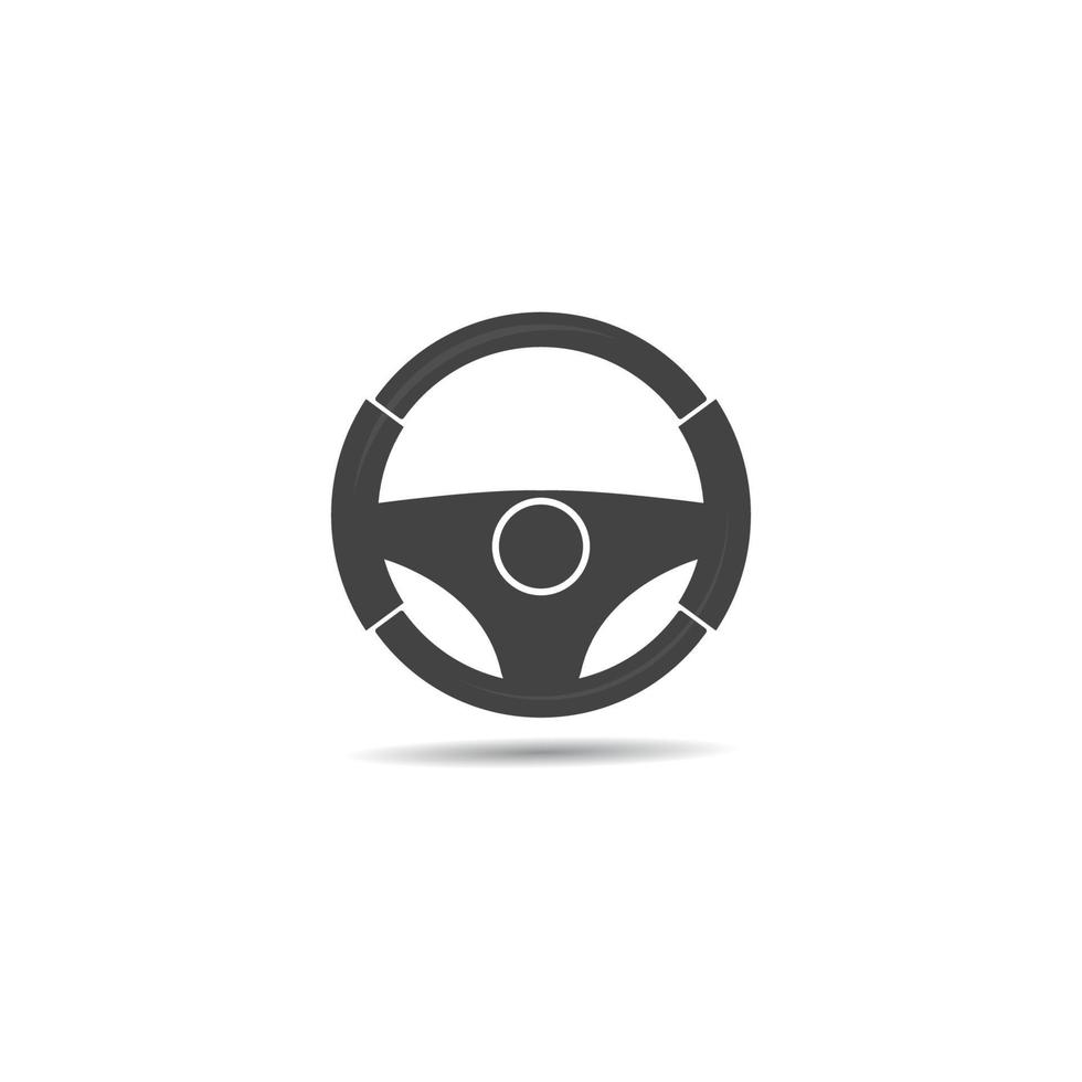 timone ruota logo vettore modello icona illustrazione