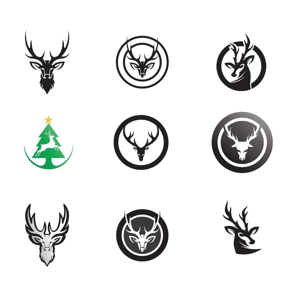 Natale e nuovo anno vacanza simbolo e logo design vettore