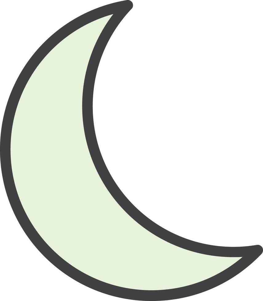 Luna vettore icona design
