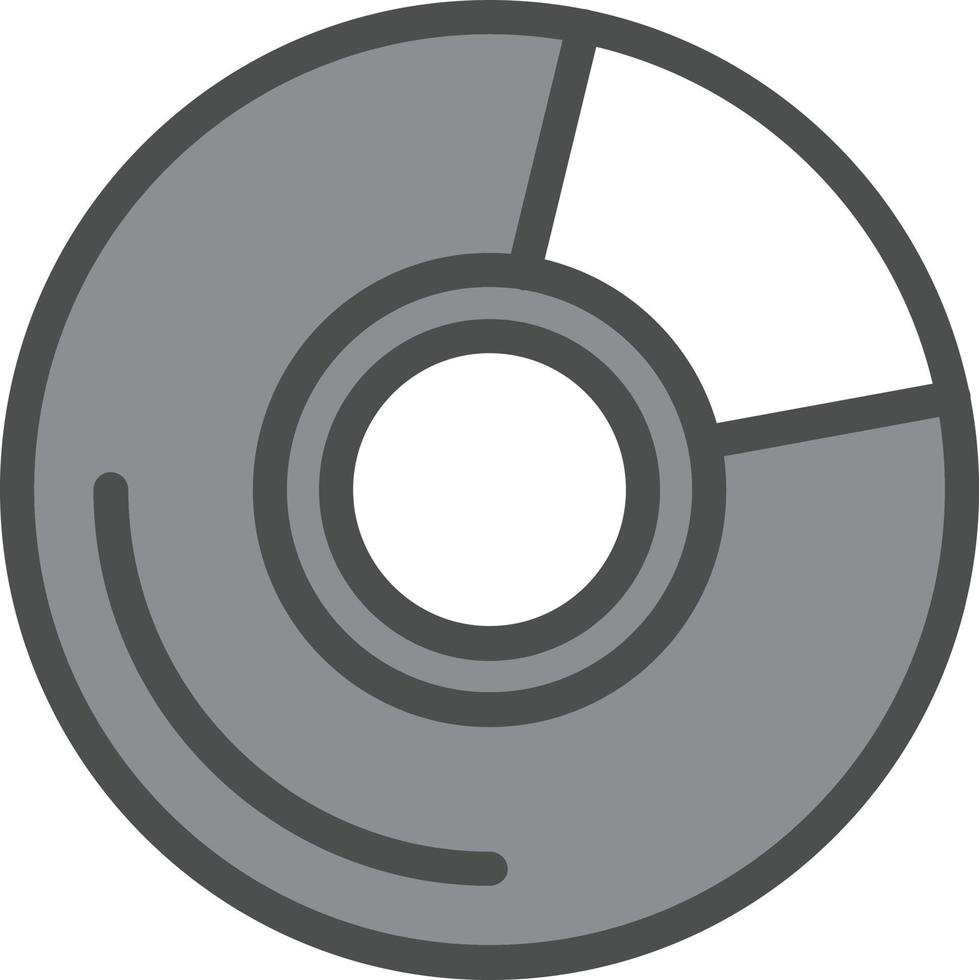 compatto disco vettore icona design