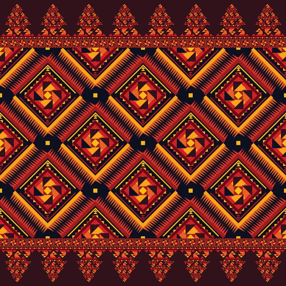 astratto geometrico etnico nativo azteco modello senza soluzione di continuità orientale tradizionale arte design per tessuto, tenda, sfondo, tappeto, sfondo, vestiario, avvolgere, batik, tessile vettore illustrazione