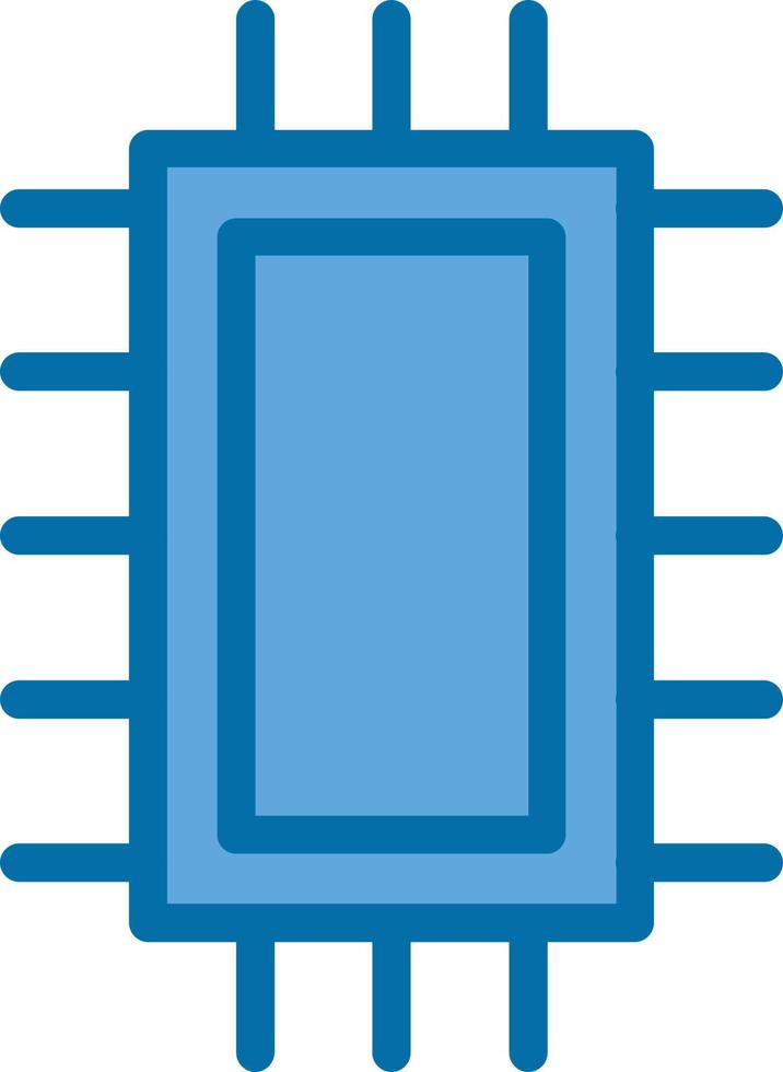 microchip vettore icona design