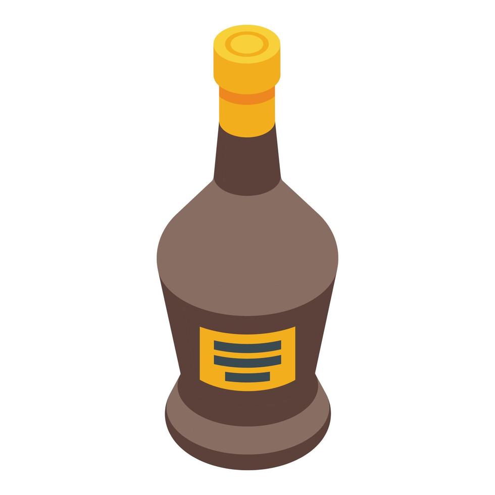Armenia vino bottiglia icona isometrico vettore. bandiera vacanza vettore