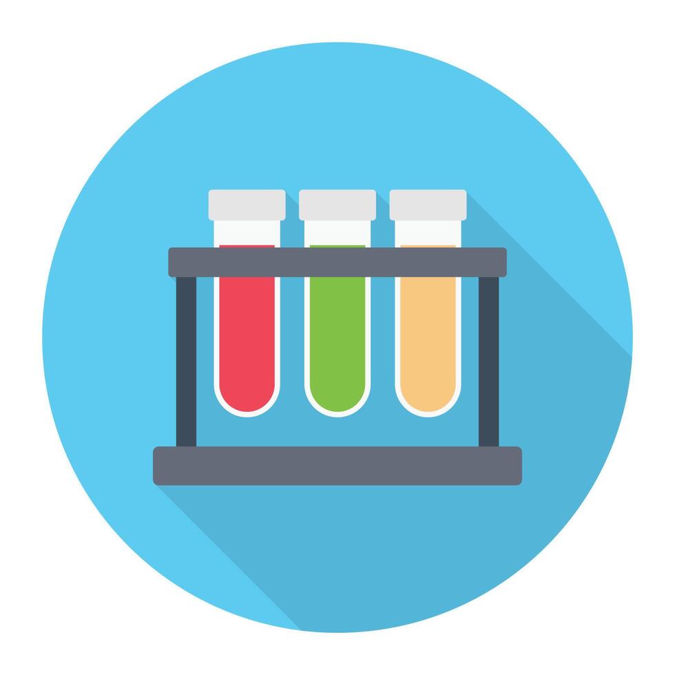 illustrazione vettoriale della provetta su uno sfondo. simboli di qualità premium. icone vettoriali per il concetto e la progettazione grafica.