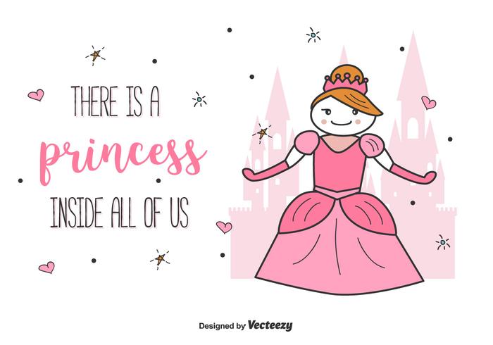 Principessa Vector Illustration Background