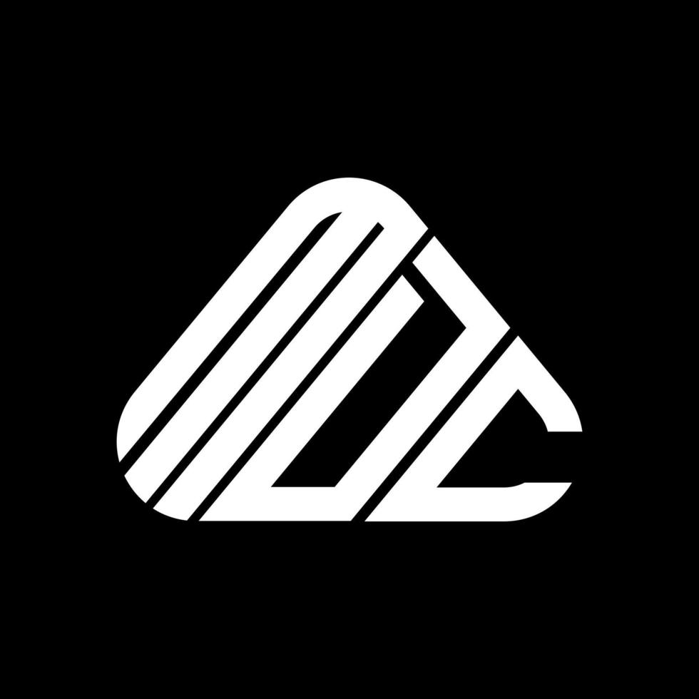 mdc lettera logo creativo design con vettore grafico, mdc semplice e moderno logo.