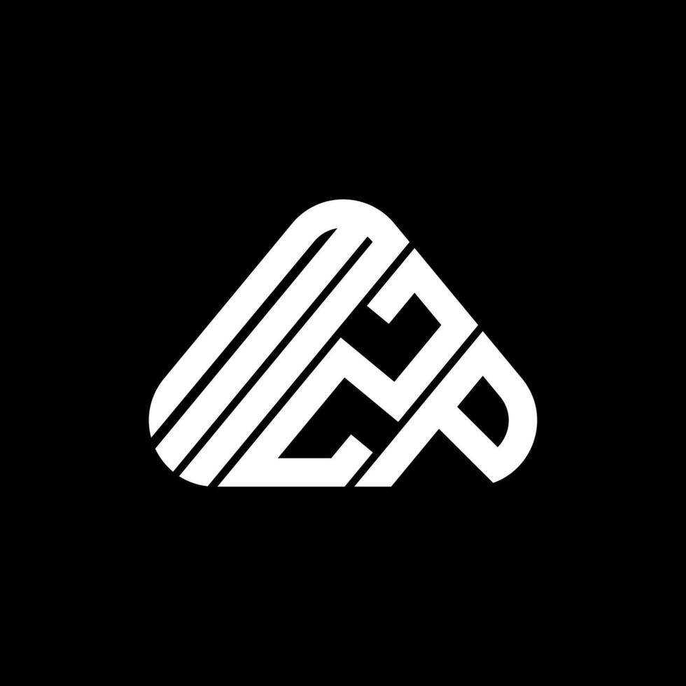 mzp lettera logo creativo design con vettore grafico, mzp semplice e moderno logo.