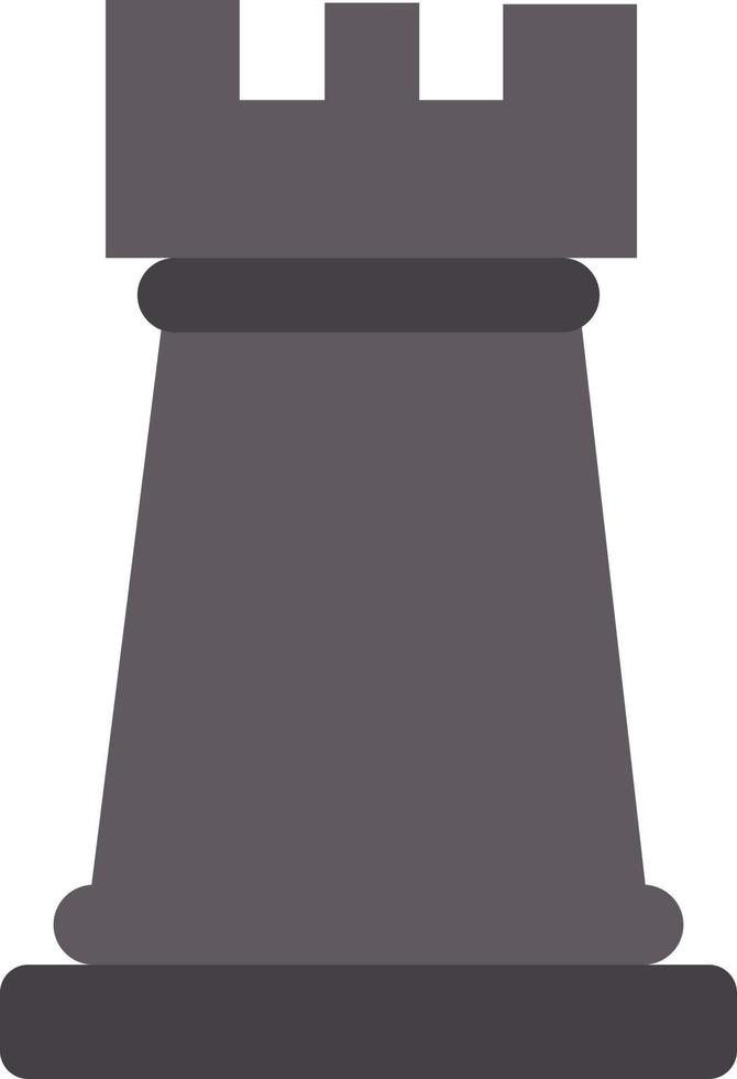 scacchi torre vettore icona design