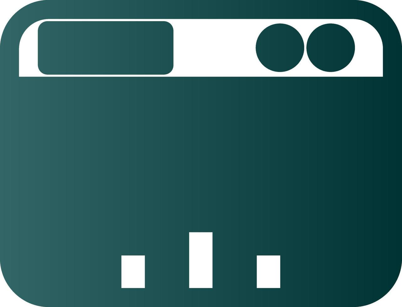 sito web statistica vettore icona design