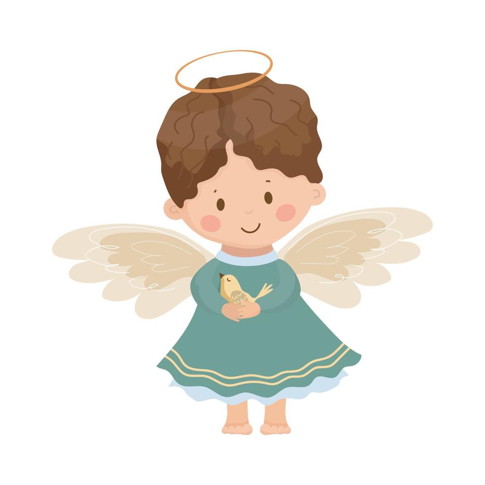 vettore illustrazione di angelo
