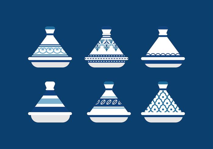 Ceramica marocchina Tajine Free Vector