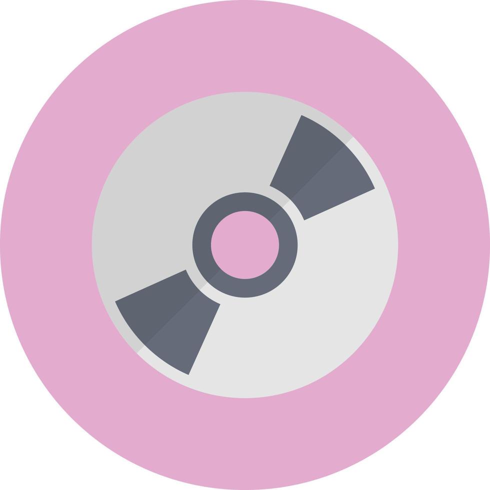 illustrazione vettoriale cd su uno sfondo simboli di qualità premium. icone vettoriali per il concetto e la progettazione grafica.