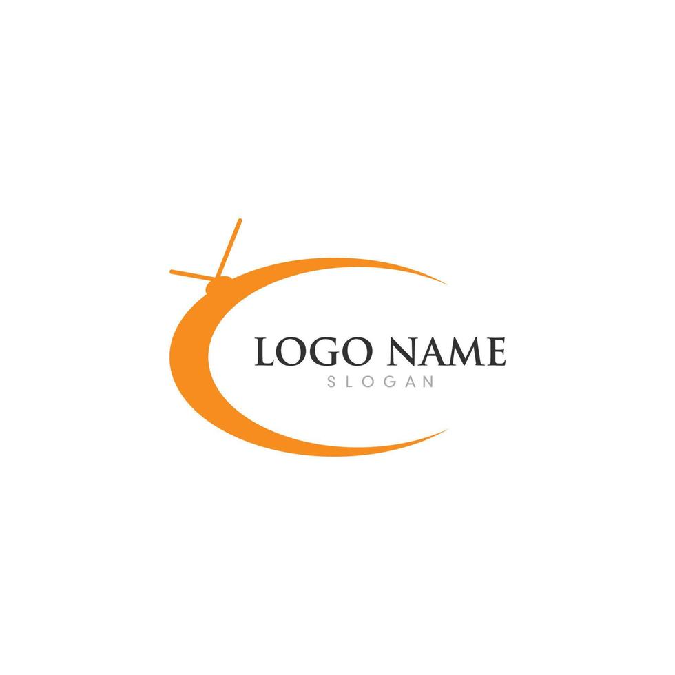 tv logo design piatto icona illustrazione vettore