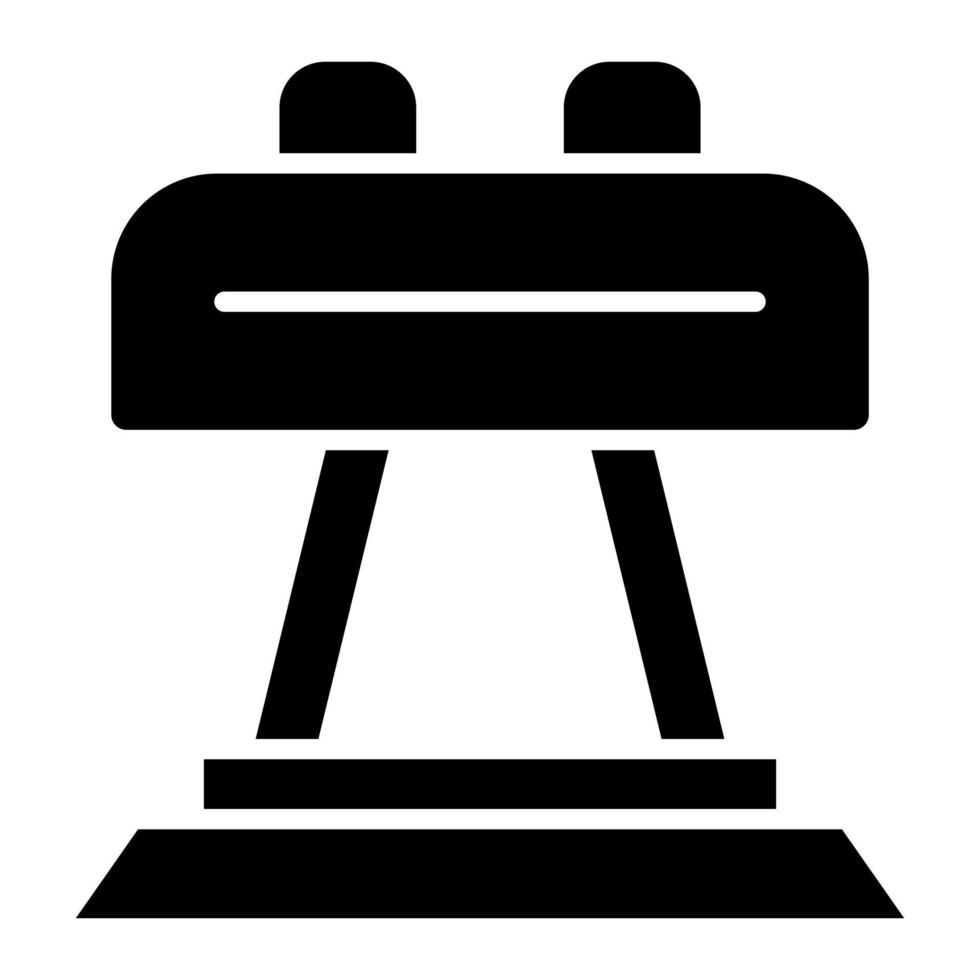 icona del glifo con pomo vettore