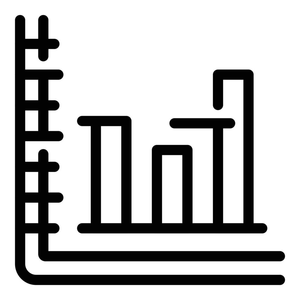 finanza grafico grafico icona schema vettore. squadra carta vettore