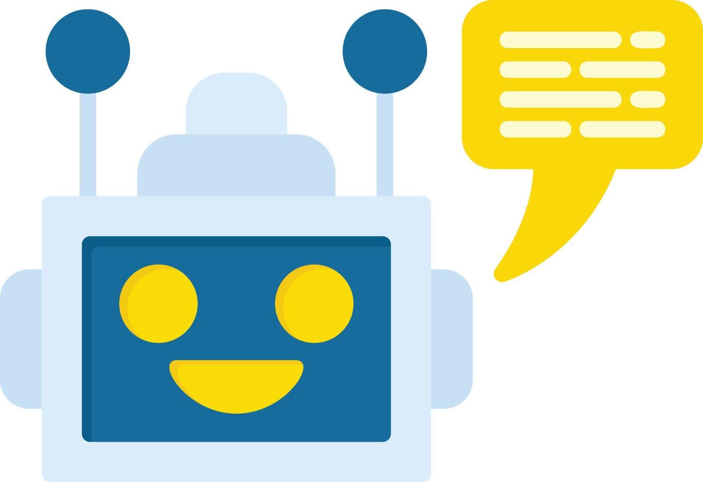 chatbot creativo icona design vettore