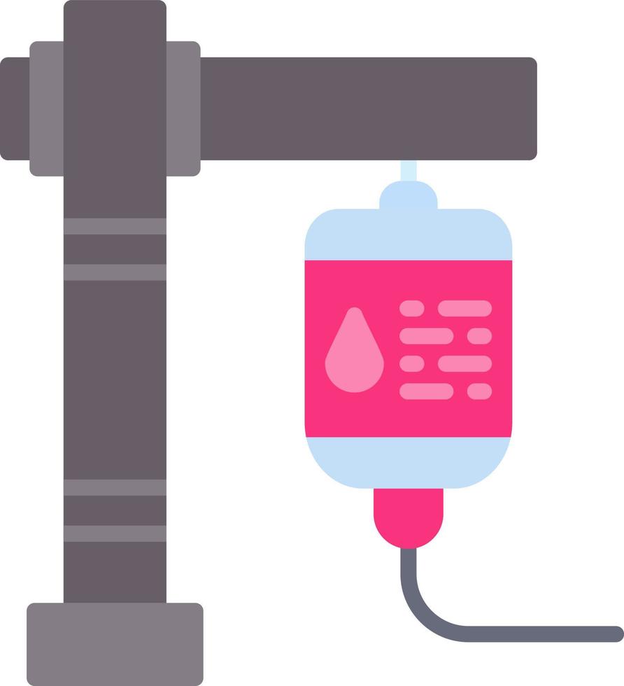 sangue trasfusione creativo icona design vettore