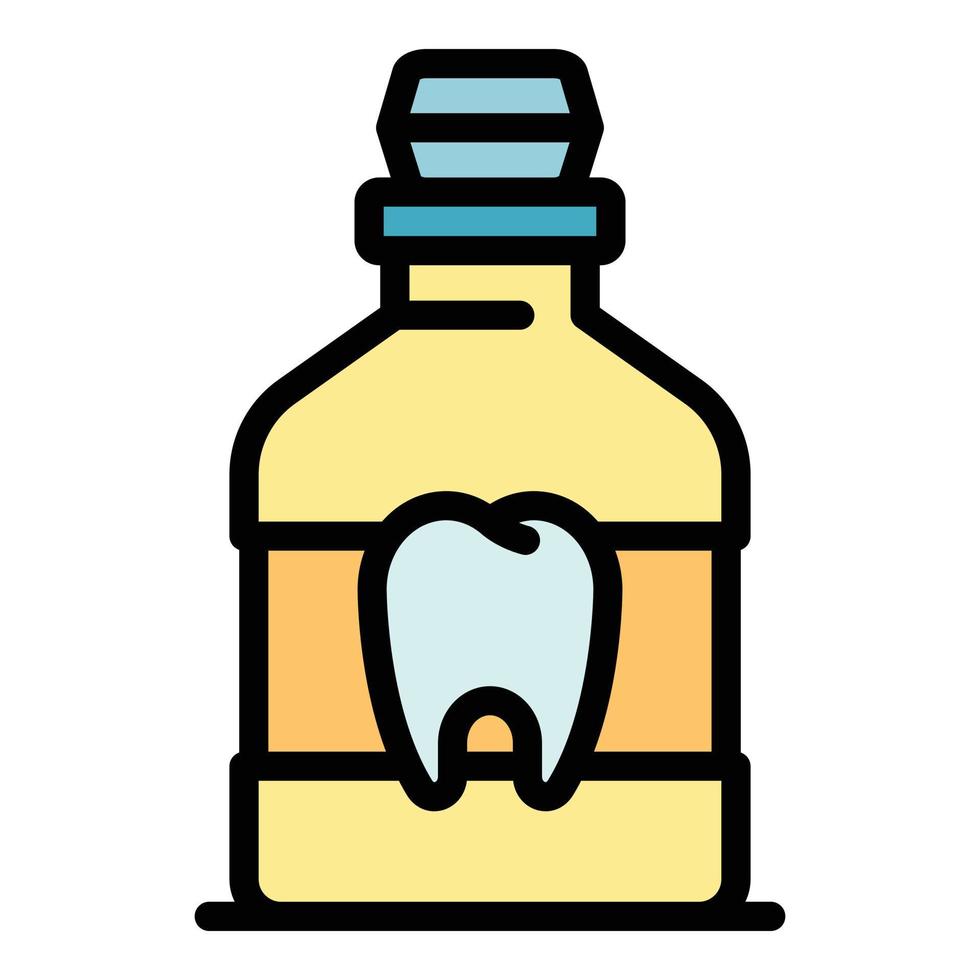 cavità risciacquo icona colore schema vettore
