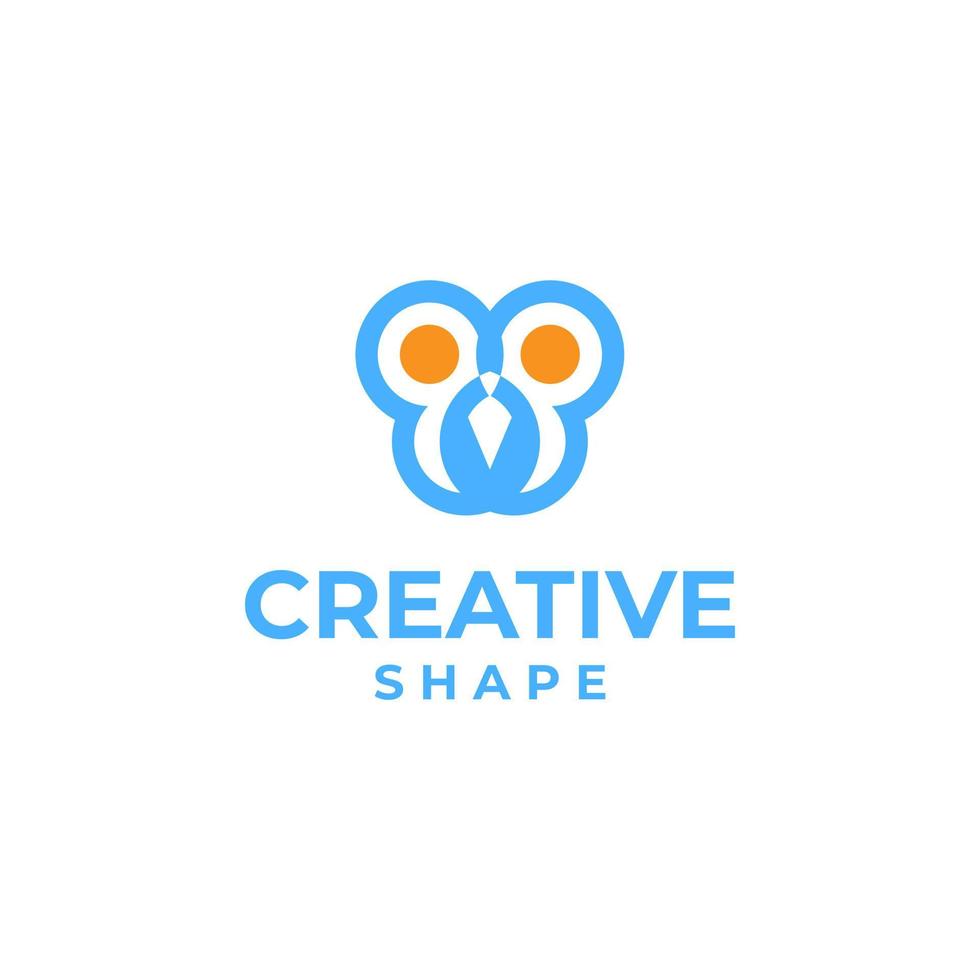 creativo chiave buco logo, creativo sicurezza logo, chiave disegno, chiave buco design concetto, astratto logo disegno, sicurezza logo, sbloccare disegno, serratura design vettore