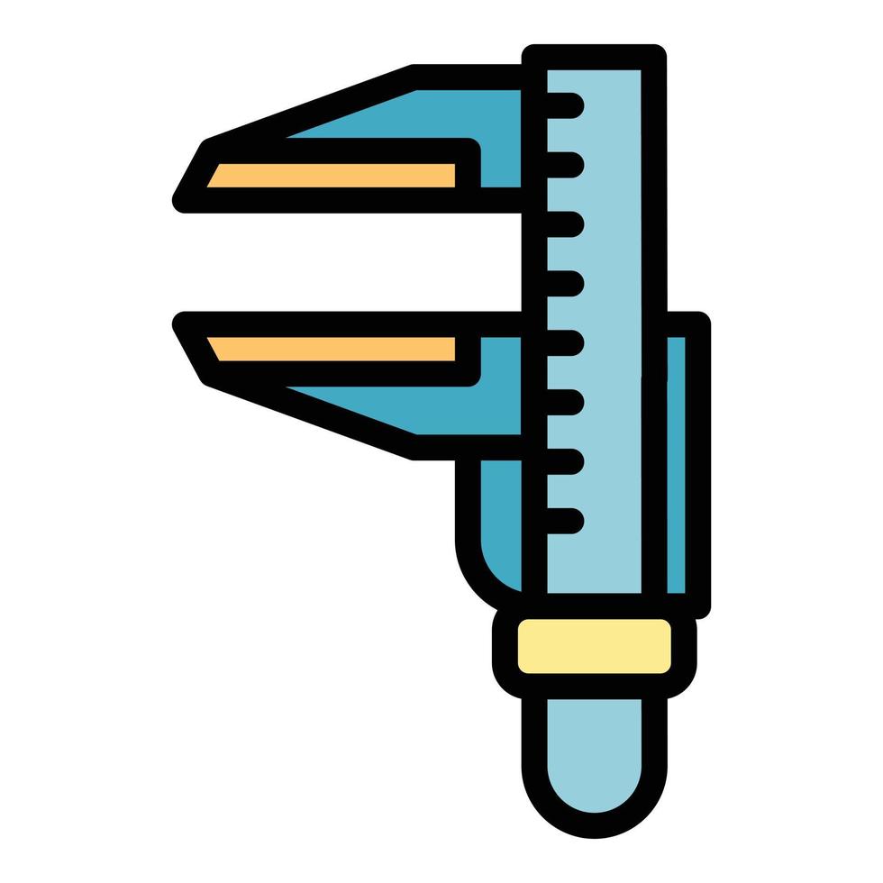 dispositivo calibro icona colore schema vettore