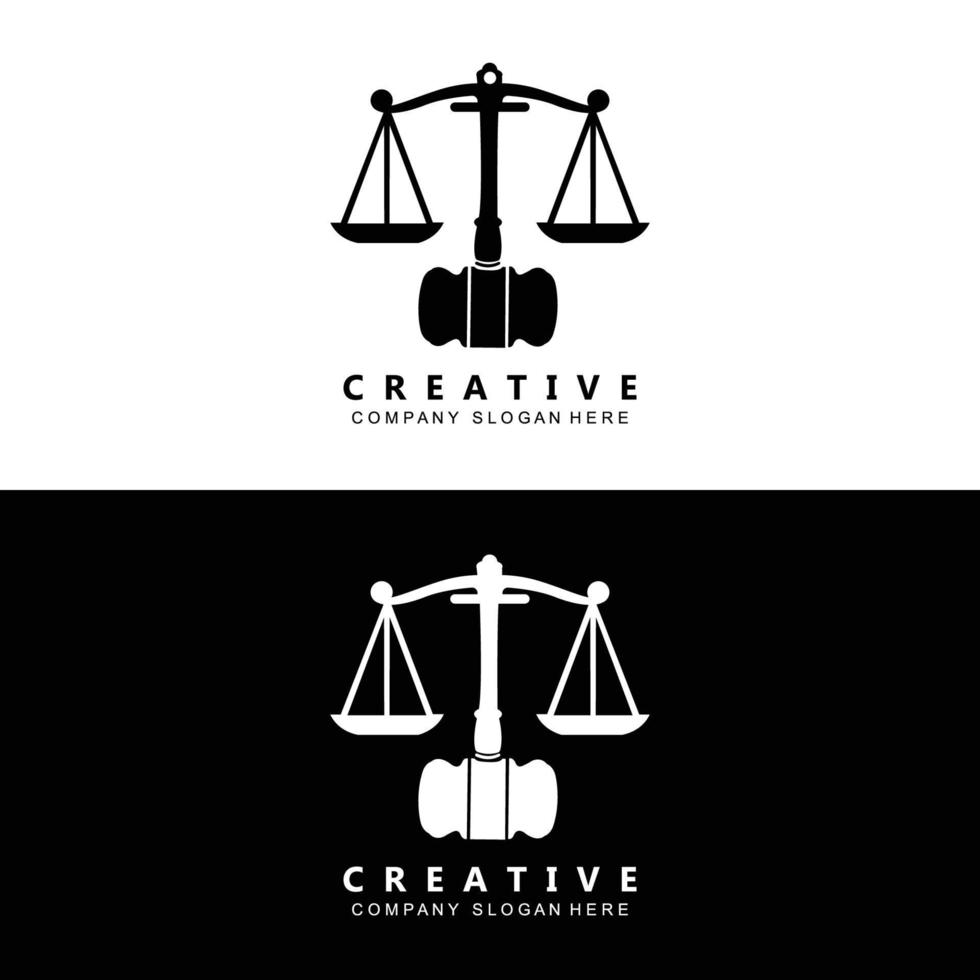 legge logo, bilancia giustizia vettore, design per banco dei pegni Marche, legge, avvocato, finanziario istituzioni vettore