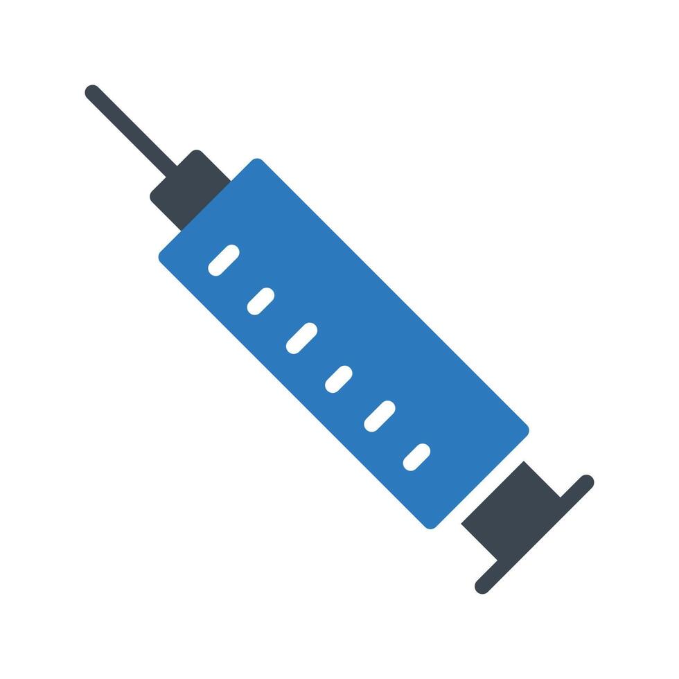 illustrazione vettoriale di iniezione su uno sfondo simboli di qualità premium. icone vettoriali per il concetto e la progettazione grafica.