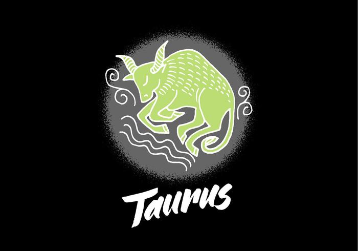 Taurus Zodiac Symbol Vector