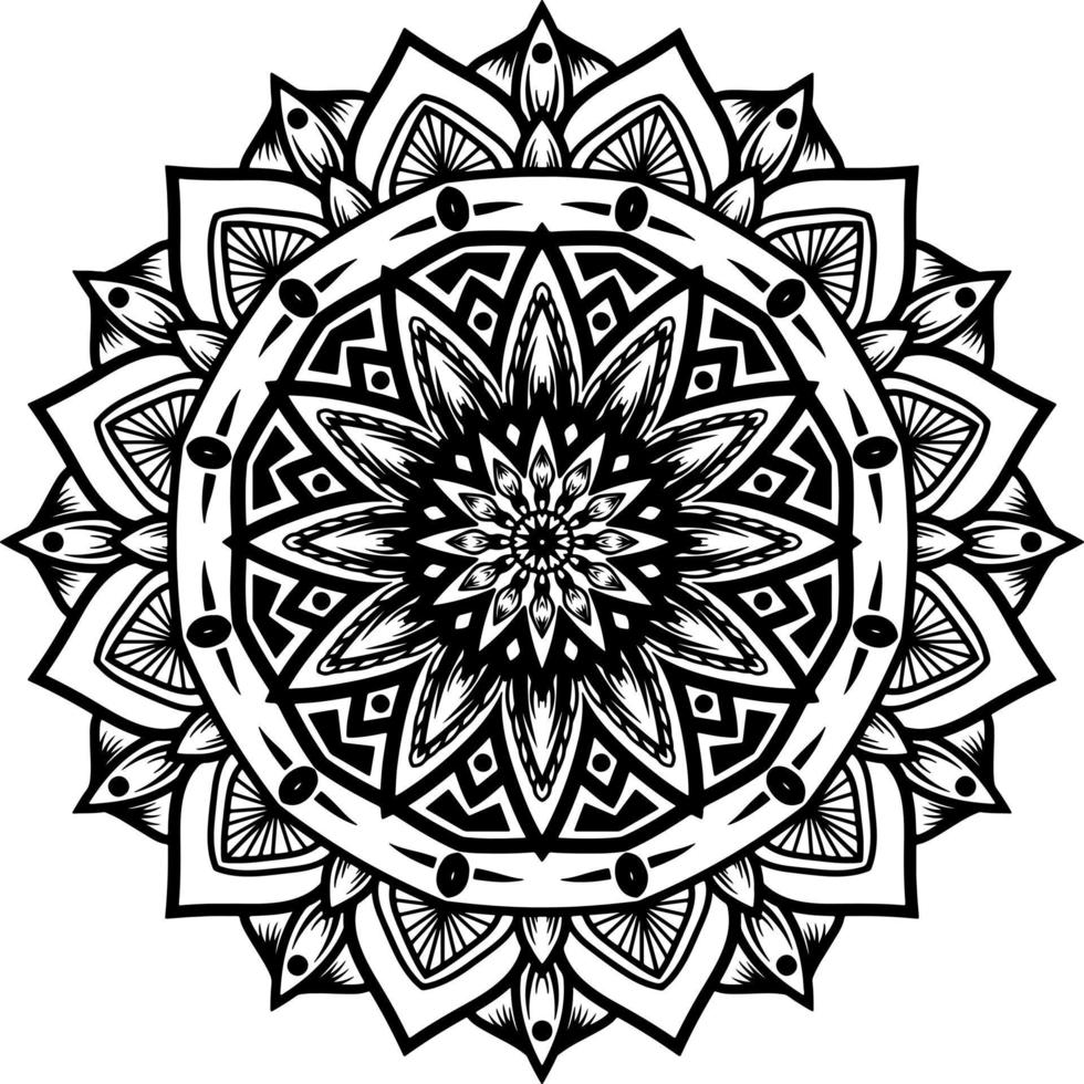 mandala design elementi vettore astratto