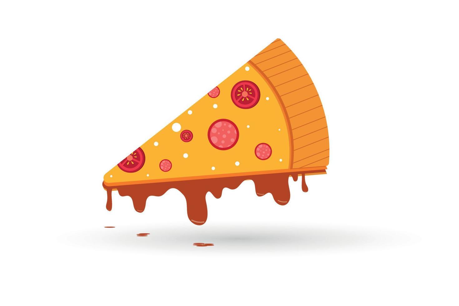 colorato Pizza vettore illustrazione