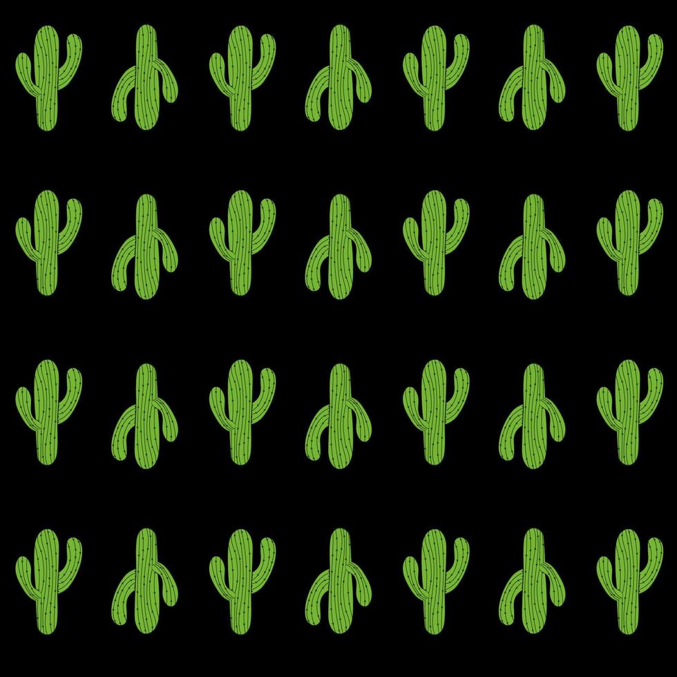 vettore senza soluzione di continuità modello con cactus