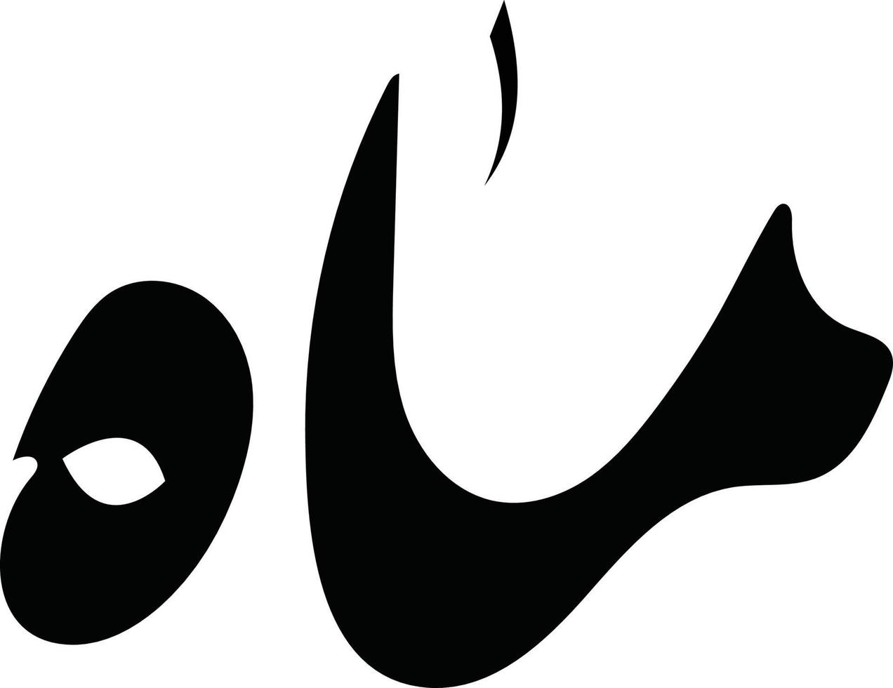 maha titolo islamico urdu Arabo calligrafia gratuito vettore