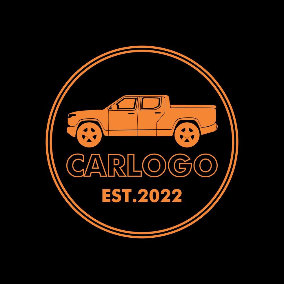 auto silhouette vettore per logo concetto può applicare nel il sito web, camicia o altro
