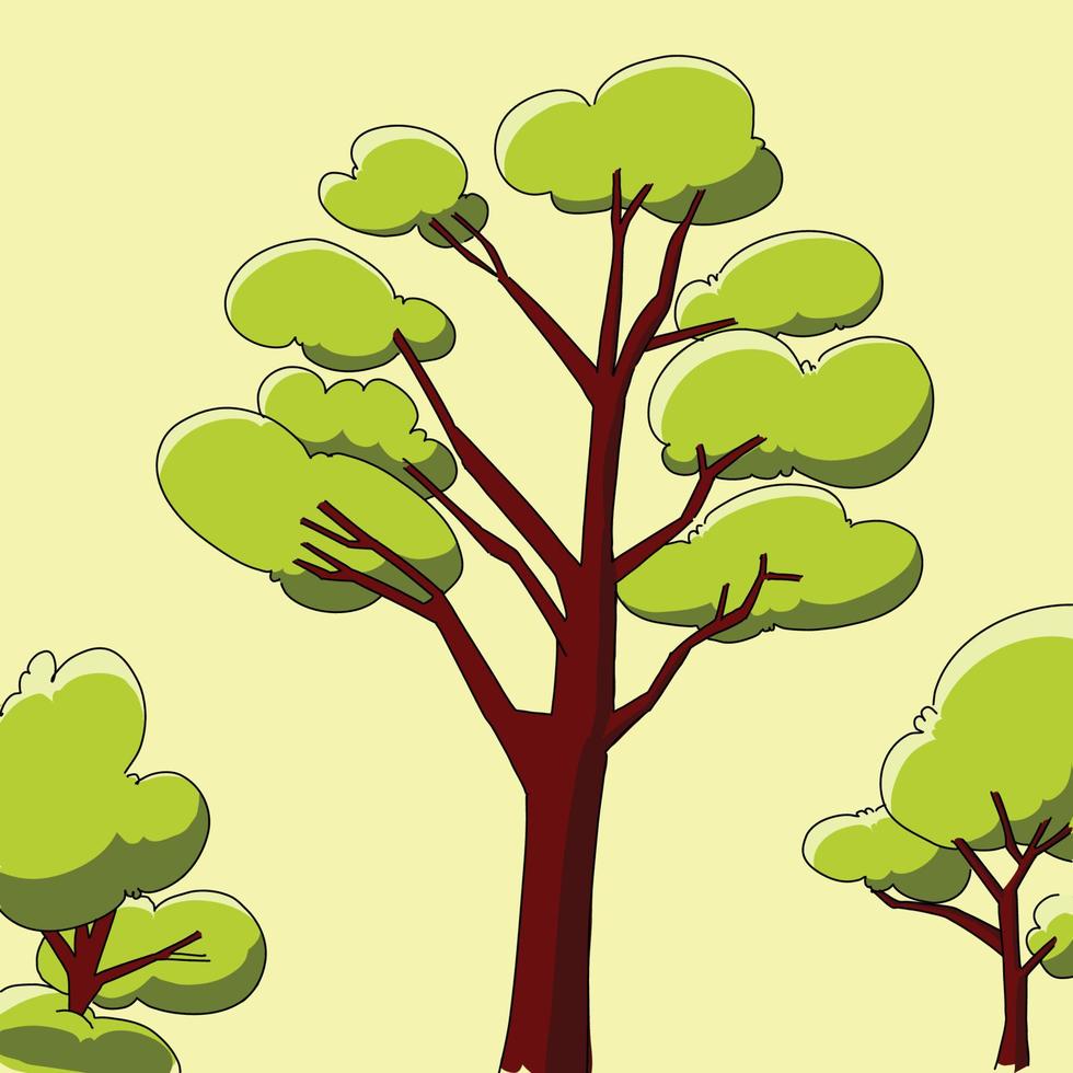 illustrazione vettoriale albero