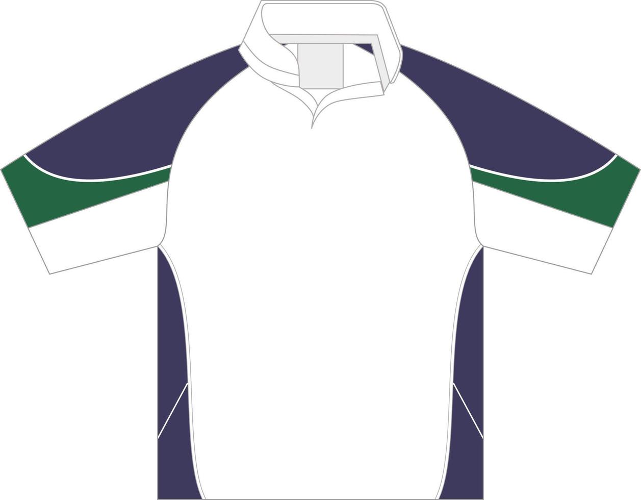 maglietta sport design modello per calcio maglia. sport uniforme nel davanti Visualizza. maglietta finto su per sport club. vettore illustrazione