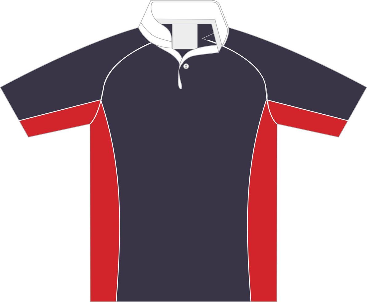 maglietta sport design modello per calcio maglia. sport uniforme nel davanti Visualizza. maglietta finto su per sport club. vettore illustrazione