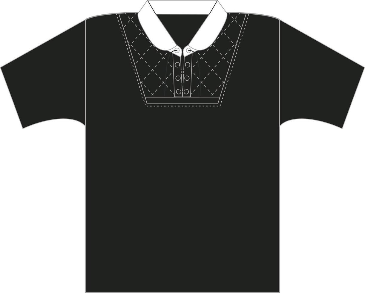 maglietta sport design modello per calcio maglia. sport uniforme nel davanti Visualizza. maglietta finto su per sport club. vettore illustrazione