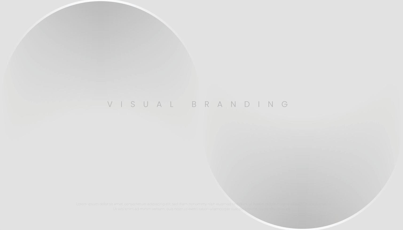 astratto grigio e bianca pendenza colore con geometria forme sfondo per coperchio, manifesto, opuscolo, visivo marchio, sito web, eccetera. vettore illustrazione