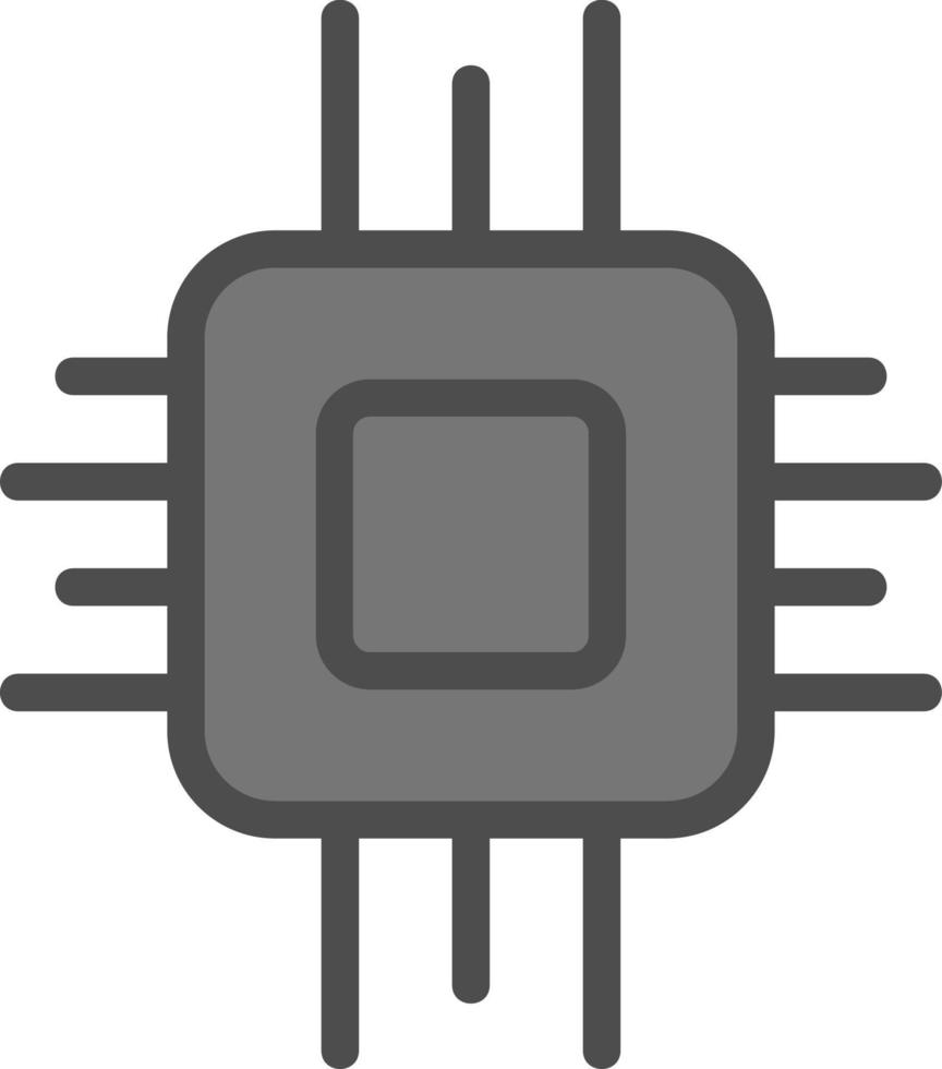 processore vettore icona design