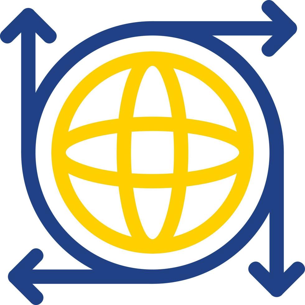 globale infrastruttura vettore icona design