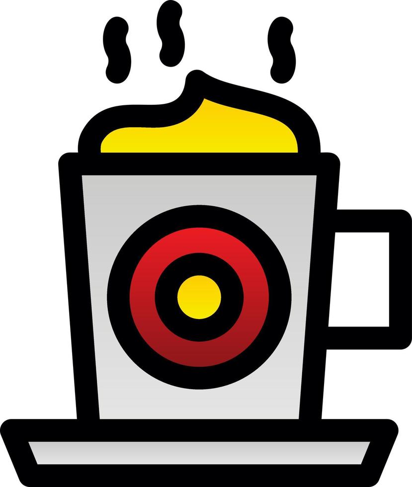 cappuccino vettore icona design