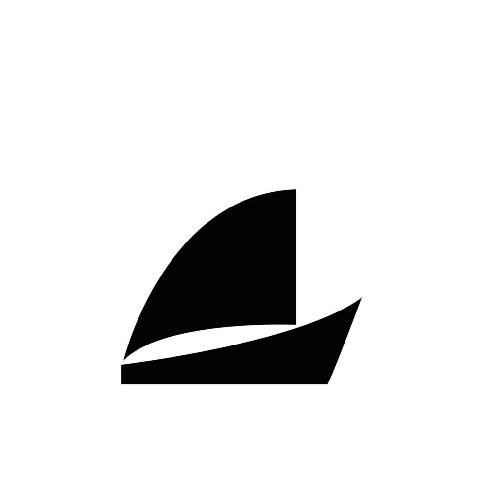 logo della nave da crociera vettore