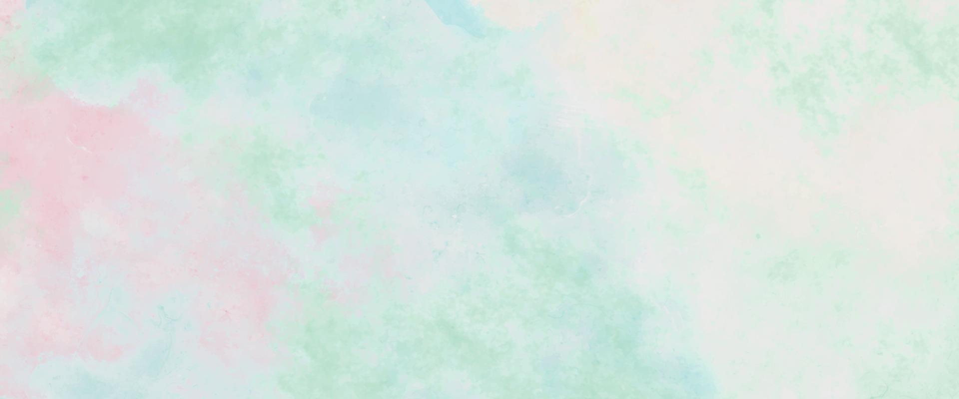 acquerello sfondo pittura con nuvoloso afflitto struttura. morbido giallo beige illuminazione e pendenza blu verde colori. colorato sfondo con acquerello macchie e per design e decorazione. vettore