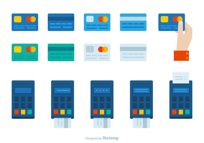 Sistema di punti vendita al dettaglio con elaborazione carte di credito vettore