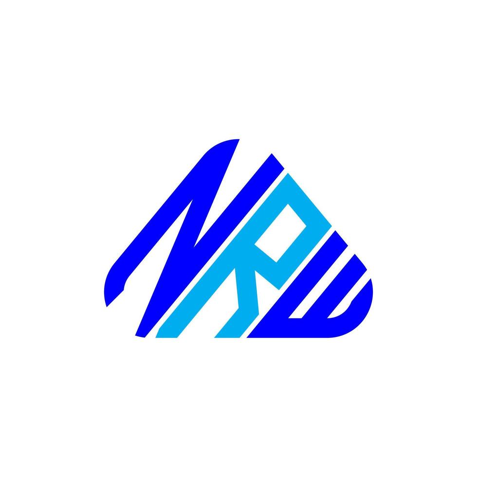 nrw lettera logo creativo design con vettore grafico, nrw semplice e moderno logo.