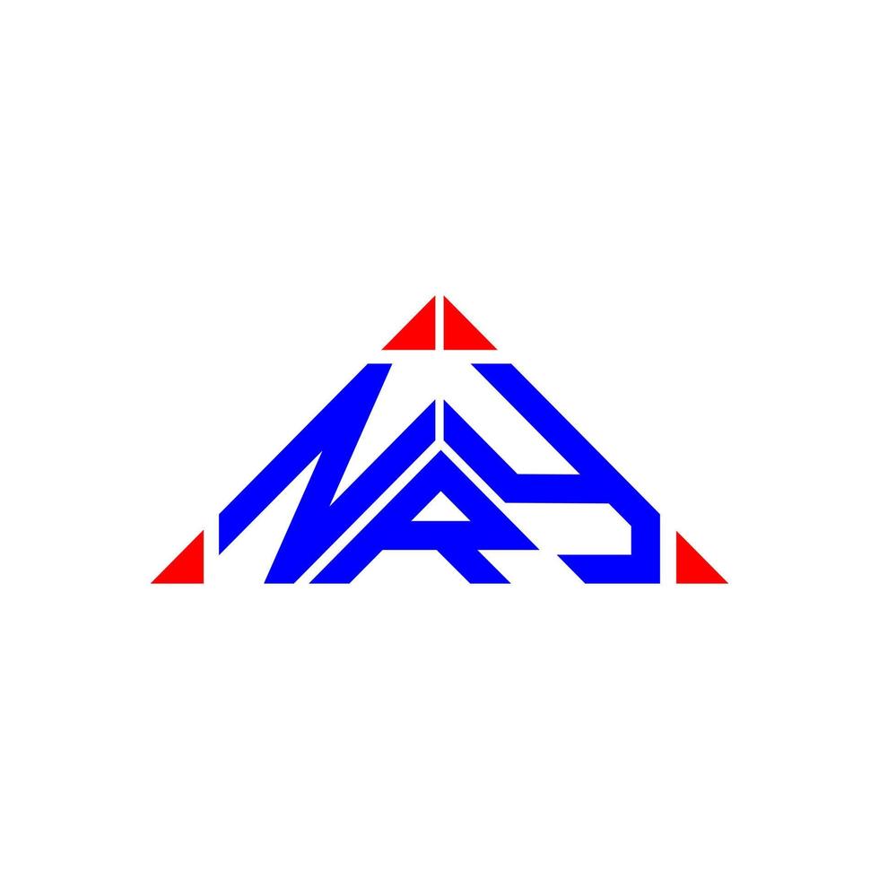 nry lettera logo creativo design con vettore grafico, nry semplice e moderno logo.